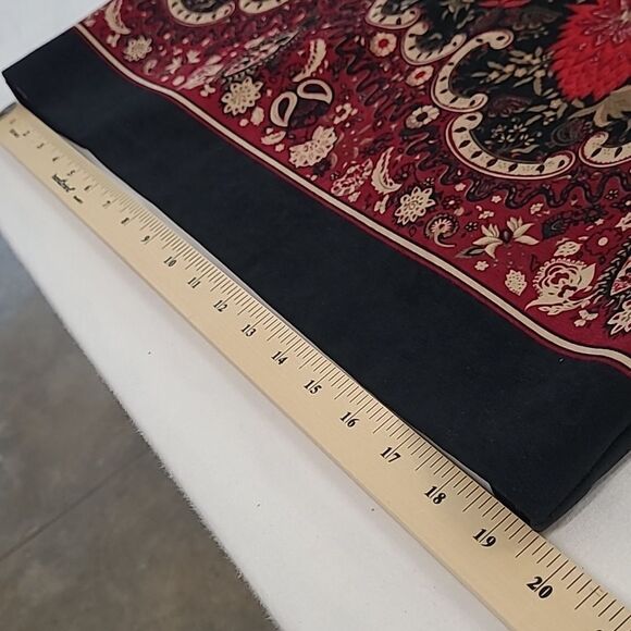 Briggs sz 10P poly spandex skirt. Feels like rich velvet - Picture 7 of 8